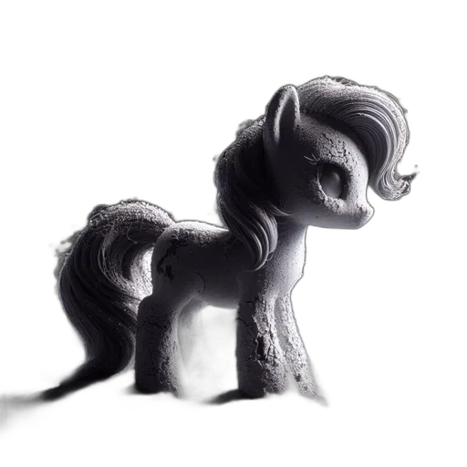 staff, creature, crown, animal, 3d render, concept art, fantasy art, photorealistic transparent PNG cut-out