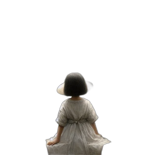 dress, hat, umbrella, crown, 3d render, concept art, photorealistic, pixel art transparent PNG cut-out