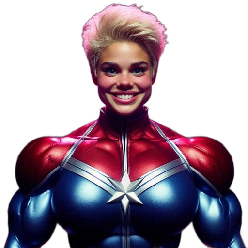 face, comic book art, concept art, photorealistic, 3d render, character, short, blonde transparent PNG cut-out