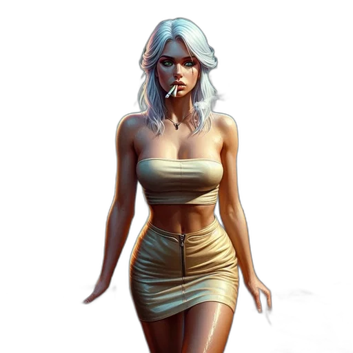 dress, staff, fantasy art, concept art, comic book art, pixel art, earth tones, golden transparent PNG cut-out