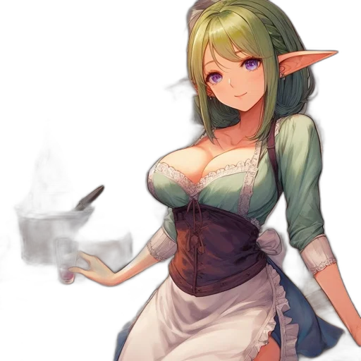 staff, dress, dragon, weapon, fantasy art, concept art, pixel art, watercolor transparent PNG cut-out