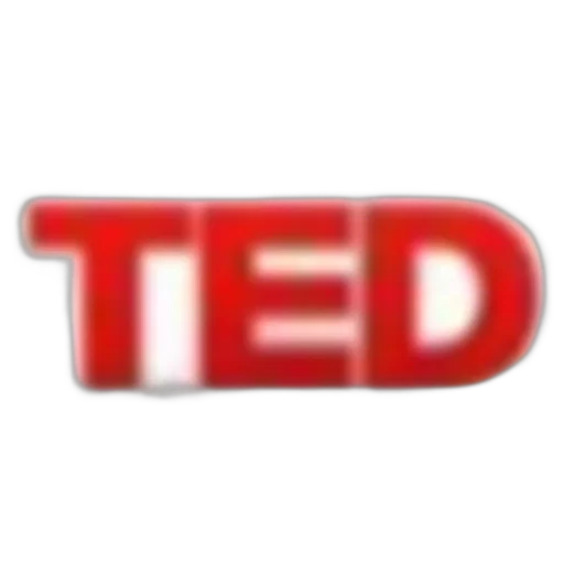 image, features, word, ted, large, bold, red, letters transparent PNG cut-out