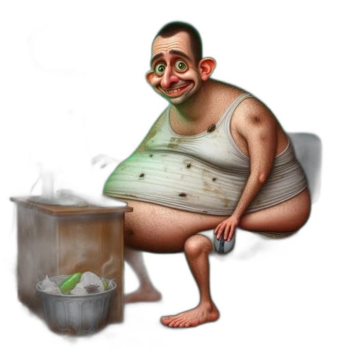food, bottle, creature, robot, concept art, photorealistic, cartoon, 3d render transparent PNG cut-out