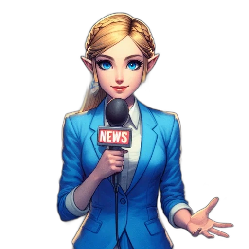 staff, jacket, dress, face, cartoon, concept art, pixel art, fantasy art transparent PNG cut-out