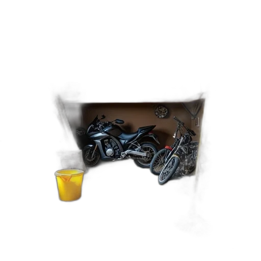 food, robot, bottle, mask, concept art, 3d render, photorealistic, pixel art transparent PNG cut-out