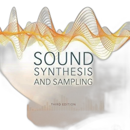 sound, synthesis, sampling, third, edition, book, cover, orange transparent PNG cut-out