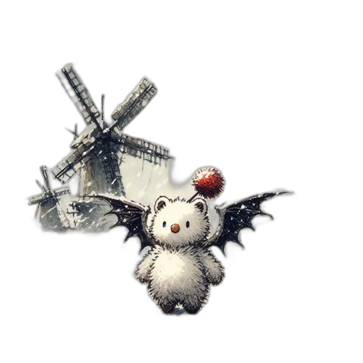 weapon, robot, staff, creature, pixel art, fantasy art, concept art, 3d render transparent PNG cut-out