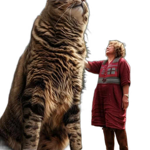 animal, creature, staff, dress, photorealistic, concept art, outer space, city street transparent PNG cut-out