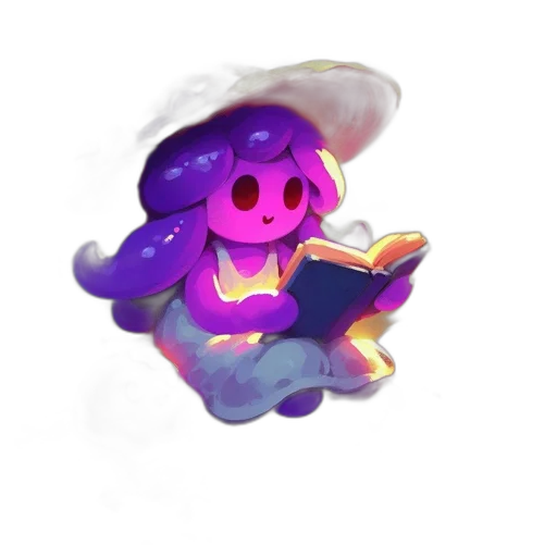 hat, creature, staff, weapon, concept art, pixel art, fantasy art, watercolor transparent PNG cut-out