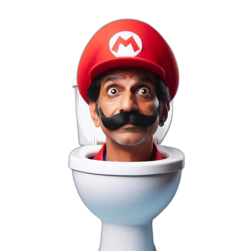hat, mask, face, staff, 3d render, concept art, pixel art, man transparent PNG cut-out