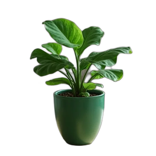 crown, flower, staff, creature, 3d render, photorealistic, green, small transparent PNG cut-out