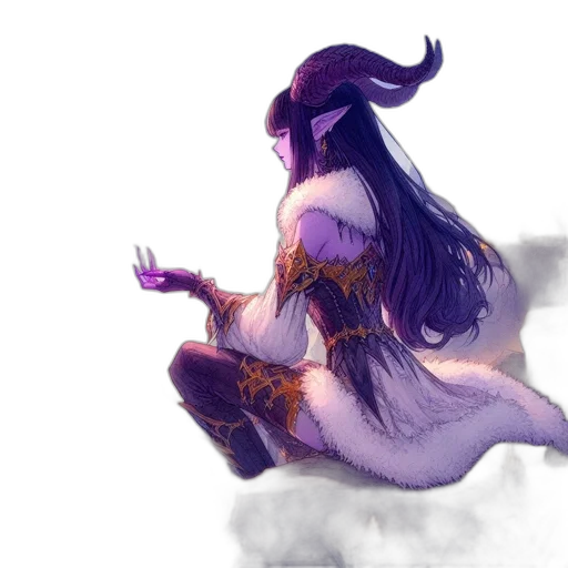 dragon, dress, creature, mask, fantasy art, concept art, watercolor, pixel art transparent PNG cut-out