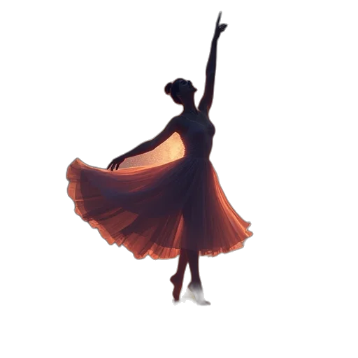 dress, concept art, photorealistic, 3d render, dance, like, star, wallpaper transparent PNG cut-out