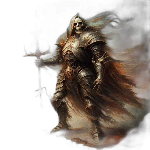 sword, staff, weapon, fantasy art, concept art, photorealistic, comic book art, fog transparent PNG cut-out