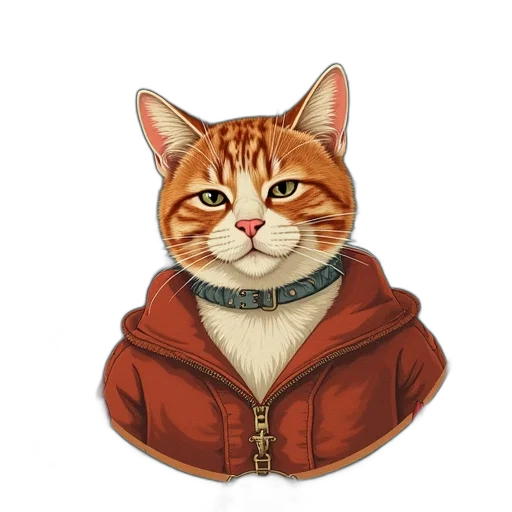 jacket, animal, staff, face transparent PNG cut-out