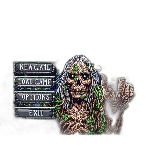 creature, concept art, fantasy art, pixel art, 3d render, video, game, menu transparent PNG cut-out