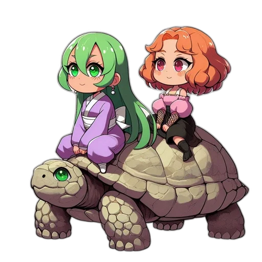 creature, animal, dragon, pixel art, concept art, fantasy art, anime, green transparent PNG cut-out