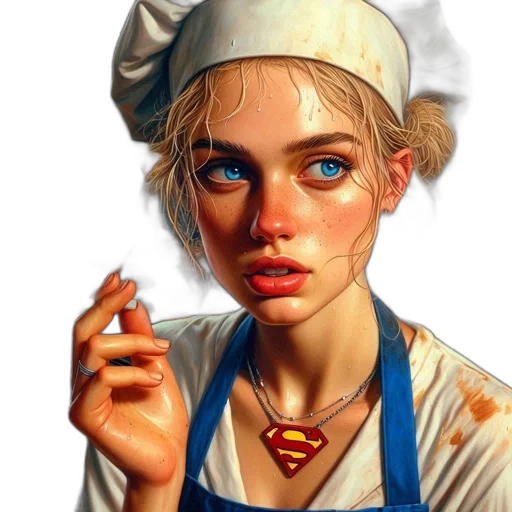 staff, face, food, jewelry, oil painting, photorealistic, comic book art, fantasy art transparent PNG cut-out