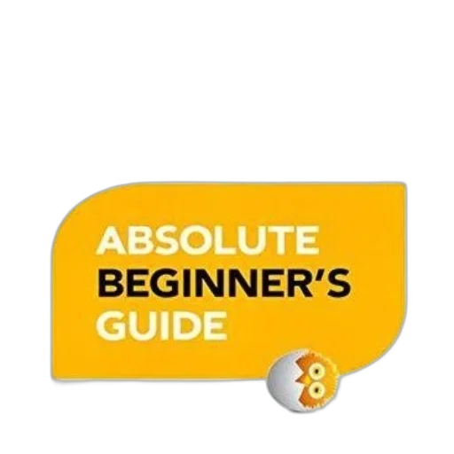 3d render, project, management, absolute, beginner, guide, book, cover transparent PNG cut-out