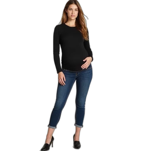 all, mankind, maternity, capri transparent PNG cut-out