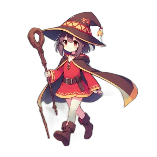 staff, hat, weapon, sword, pixel art, fantasy art, concept art, anime transparent PNG cut-out