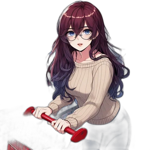weapon, robot, furniture, staff, anime, pixel art, concept art, watercolor transparent PNG cut-out