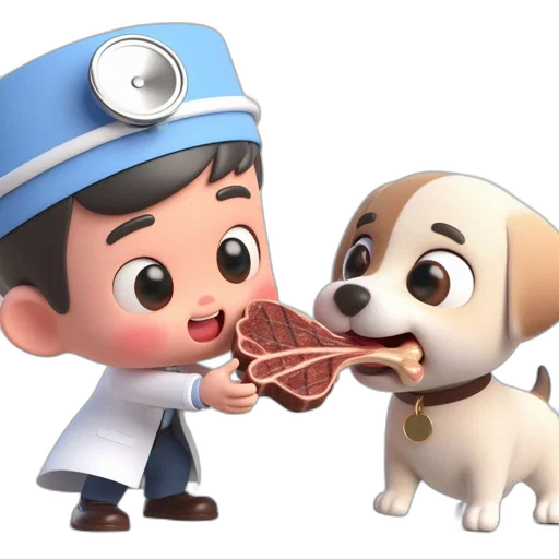 food, animal, staff, 3d render, concept art, cartoon, photorealistic, boy transparent PNG cut-out