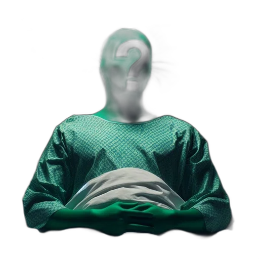 mask, jacket, dress, face, 3d render, vaporwave, concept art, photorealistic transparent PNG cut-out