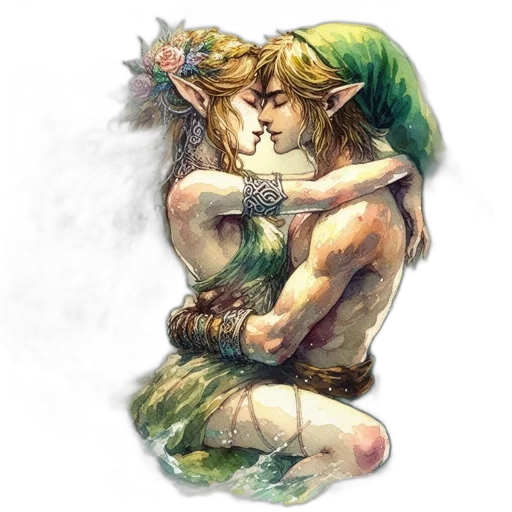 mask, dragon, watercolor, fantasy art, concept art, pixel art, green, golden transparent PNG cut-out