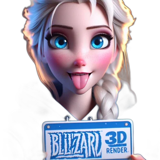 face, staff, 3d render, concept art, fantasy art, cartoon, animated, character transparent PNG cut-out