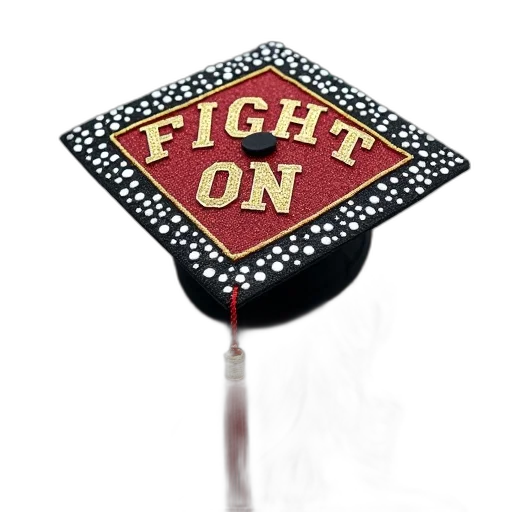 staff, close-up, woman, head, wearing, graduation, cap, large transparent PNG cut-out