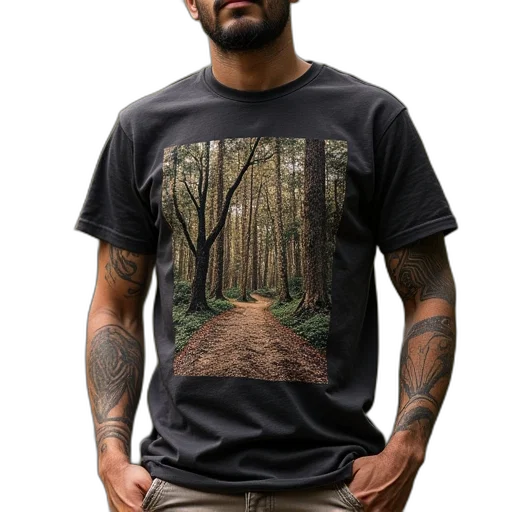 tree, photorealistic, forest, dark transparent PNG cut-out
