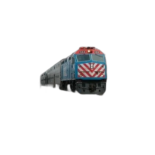weapon, 3d render, photorealistic, blue, train, red, white, stripes transparent PNG cut-out
