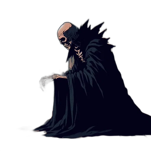 mask, staff, creature, weapon, concept art, comic book art, fantasy art, pixel art transparent PNG cut-out