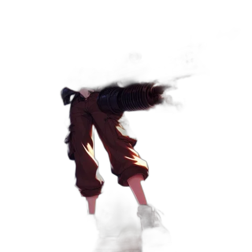 dragon, sword, mask, staff, concept art, 3d render, anime, photorealistic transparent PNG cut-out