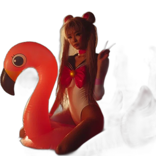 dragon, 3d render, concept art, anime, photorealistic, fire, red, dimly transparent PNG cut-out