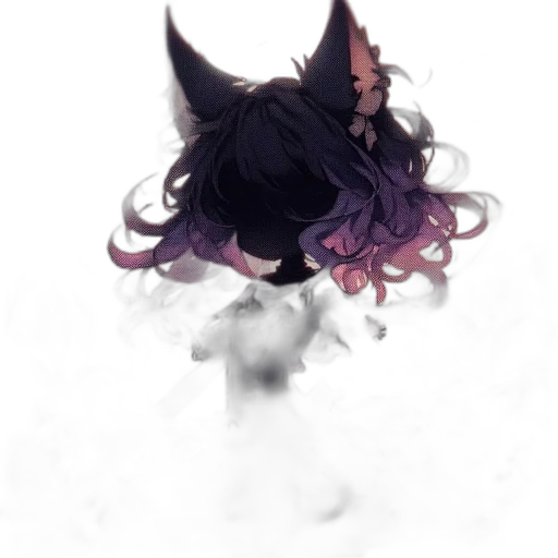 mask, hair, dragon, crown, concept art, watercolor, fantasy art, anime transparent PNG cut-out