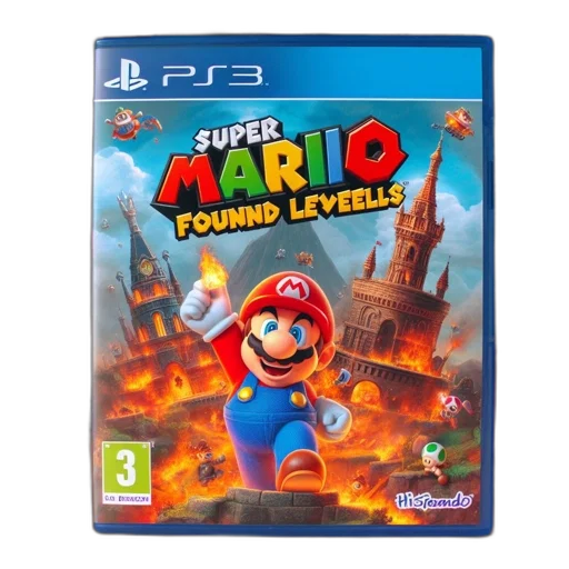 concept art, super, mario, odyssey, ps3, game, case, displayed transparent PNG cut-out