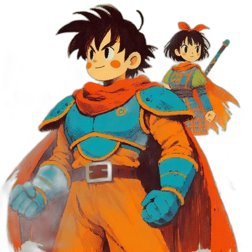 jacket, weapon, staff, sword, concept art, anime, pixel art, comic book art transparent PNG cut-out