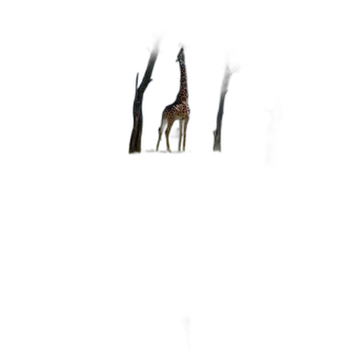 animal, creature, tree, crown, concept art, watercolor, photorealistic, pixel art transparent PNG cut-out