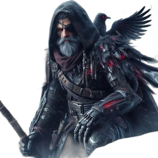 mask, weapon, sword, staff, concept art, fantasy art, photorealistic, 3d render transparent PNG cut-out
