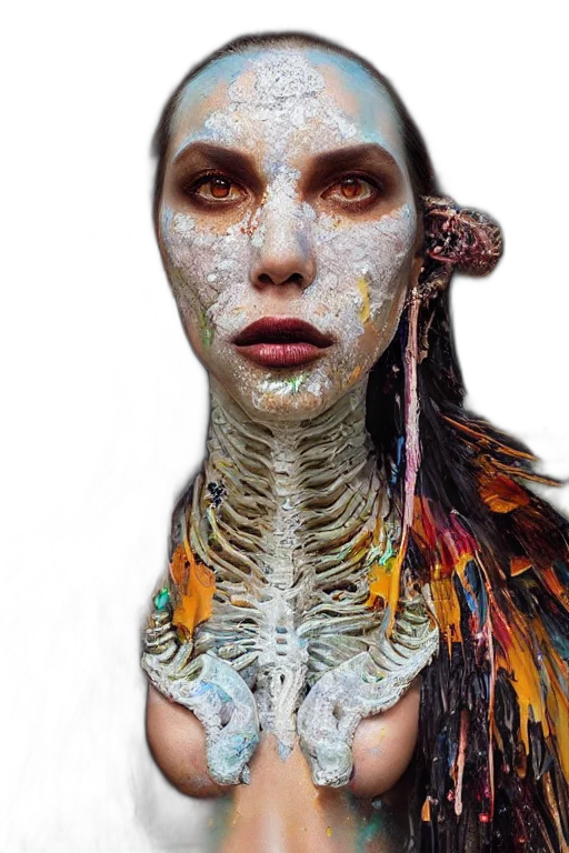 face, jewelry, mask, creature transparent PNG cut-out