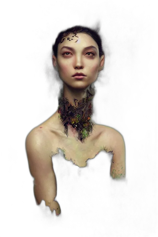 face, jewelry, robot, dress transparent PNG cut-out