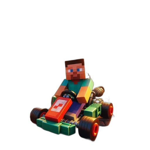 robot, car, weapon, animal, 3d render, pixel art, concept art, photorealistic transparent PNG cut-out