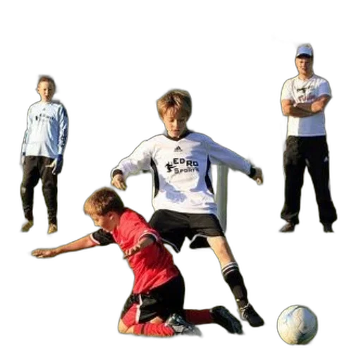 young, soccer, player, white, jersey, edro, sports, front transparent PNG cut-out