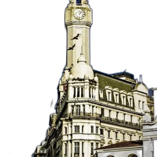 building, staff, dress, umbrella, concept art, photorealistic, 3d render, watercolor transparent PNG cut-out