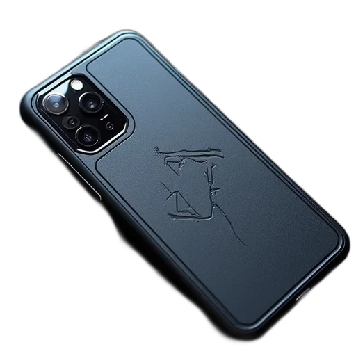 3d render, phone, cover, shock transparent PNG cut-out