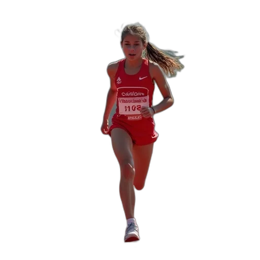 dress, photorealistic, girls, 100, meter, dash, track, meet transparent PNG cut-out