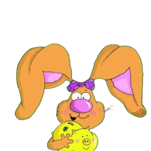 animal, creature, staff, hat, cartoon, concept art, bunny, large transparent PNG cut-out