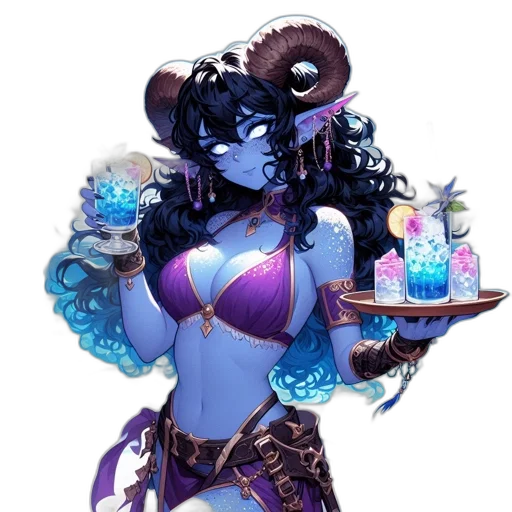 staff, jewelry, fantasy art, concept art, pixel art, vaporwave, blue, pastel transparent PNG cut-out